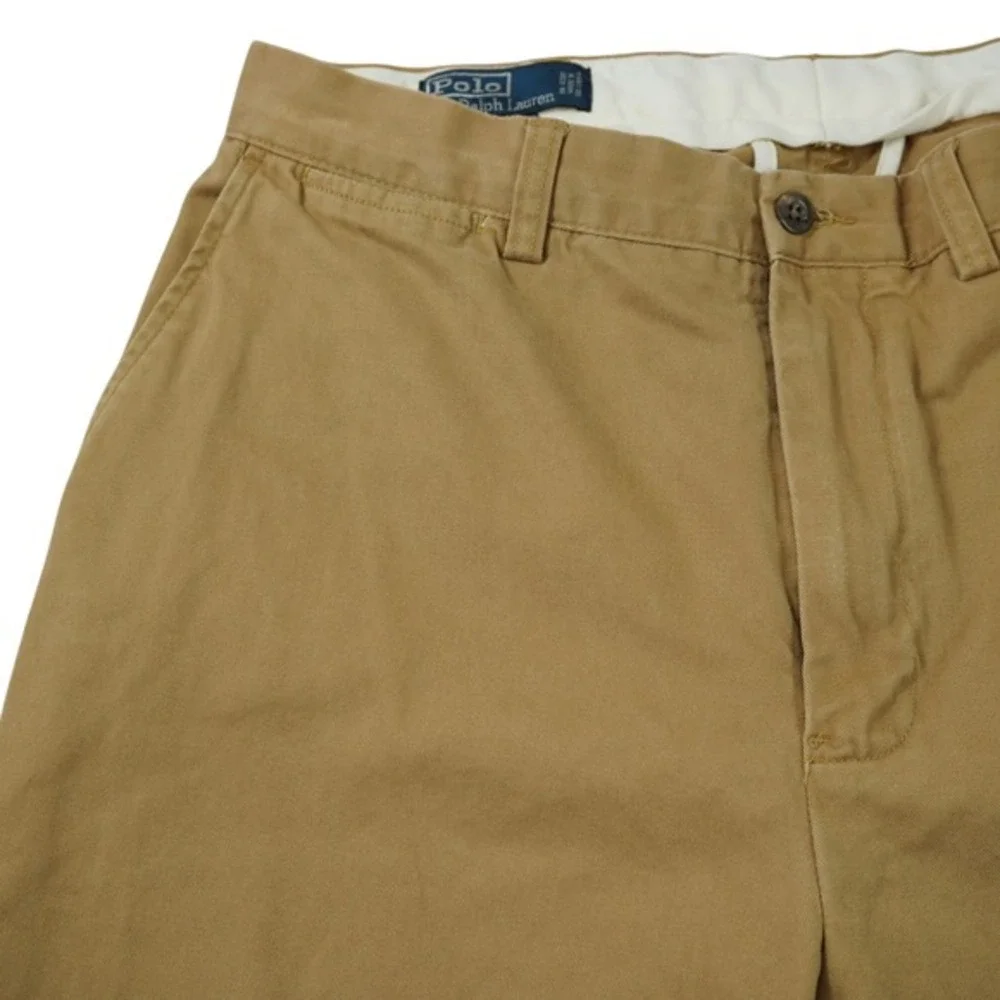 Polo Ralph Lauren Prospect Pant Mens 32x28 Tan‎ Khaki Chino Straight Leg Cotton